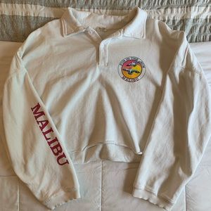 BNWOT BRANDY MELVILLE ARCHER MALIBU SWEATSHIRT